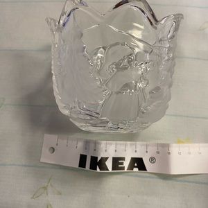 Mikasa glass decoration